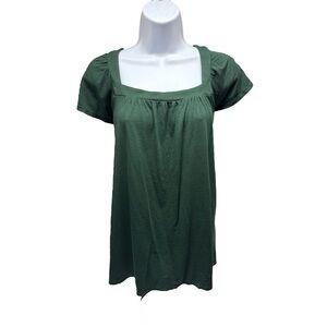 GAP Dark Green Short Sleeve Top